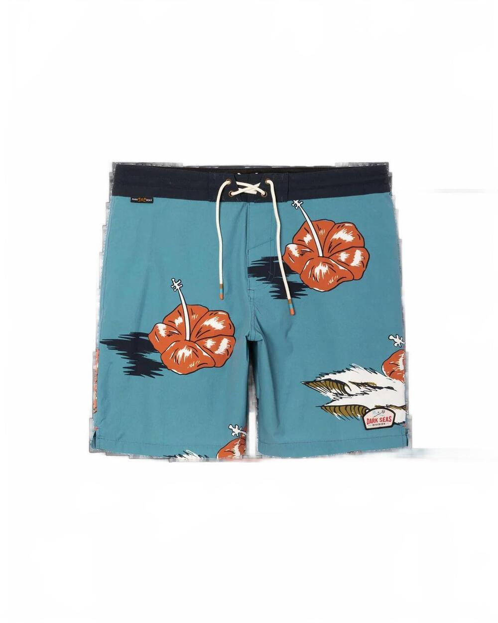 NEW DARK SEAS men's harlan boardshort in blue